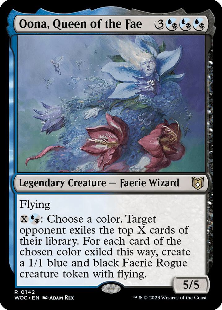 Oona, Queen of the Fae [Commander: Wilds of Eldraine] 142