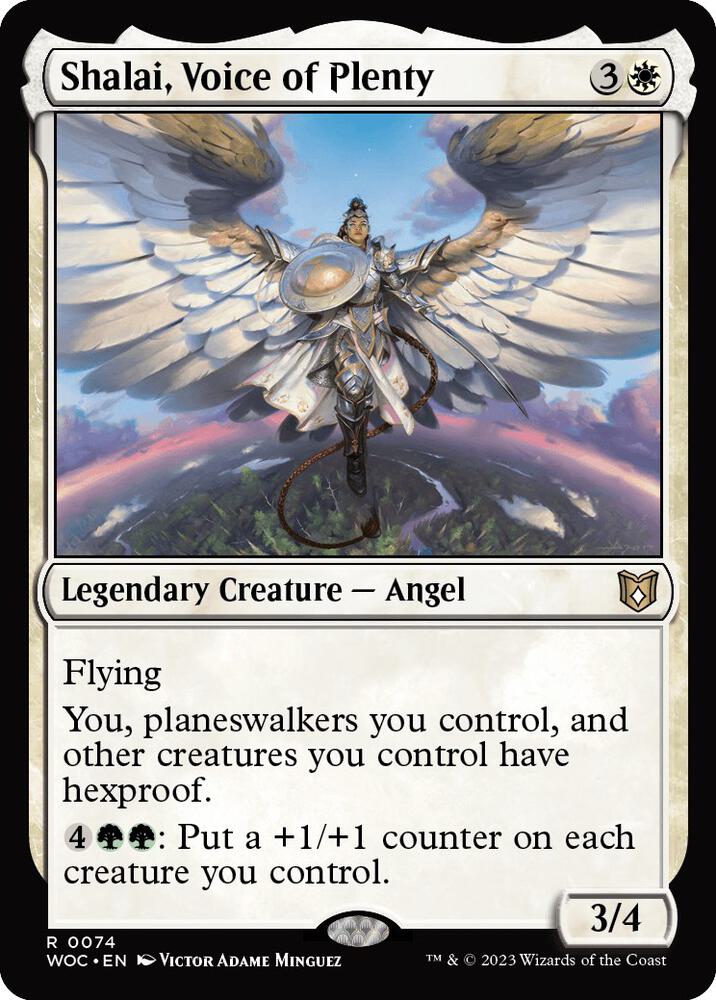 Shalai, Voice of Plenty [Commander: Wilds of Eldraine] 74
