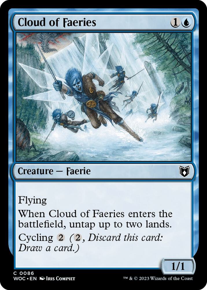 Cloud of Faeries [Commander: Wilds of Eldraine] 86