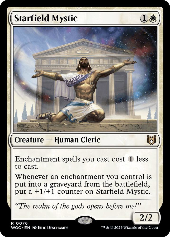Starfield Mystic [Commander: Wilds of Eldraine] 76