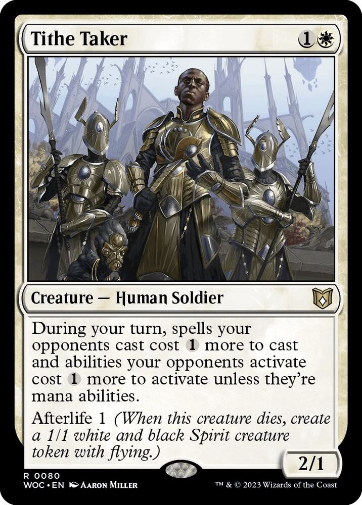Tithe Taker [Commander: Wilds of Eldraine] 80