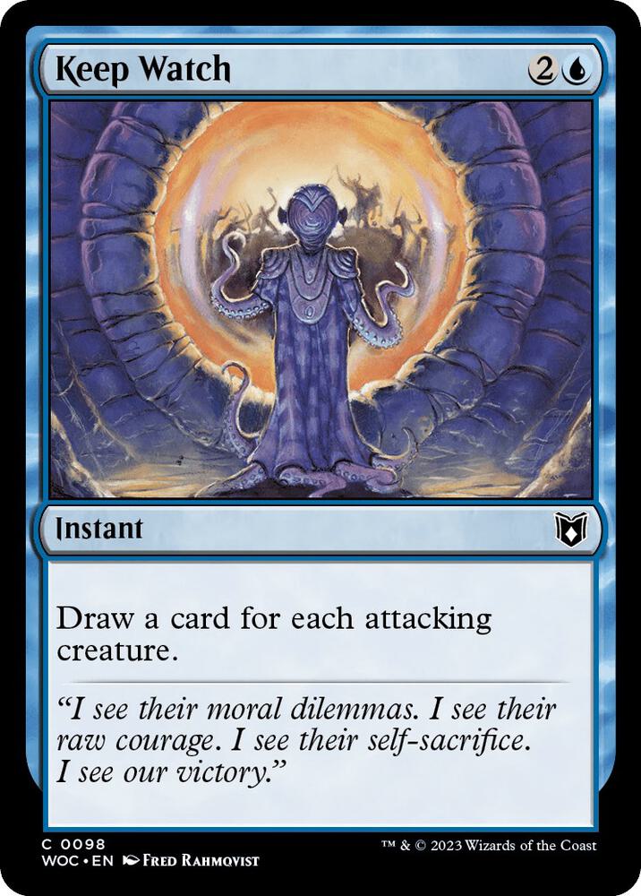 Keep Watch [Commander: Wilds of Eldraine] 98