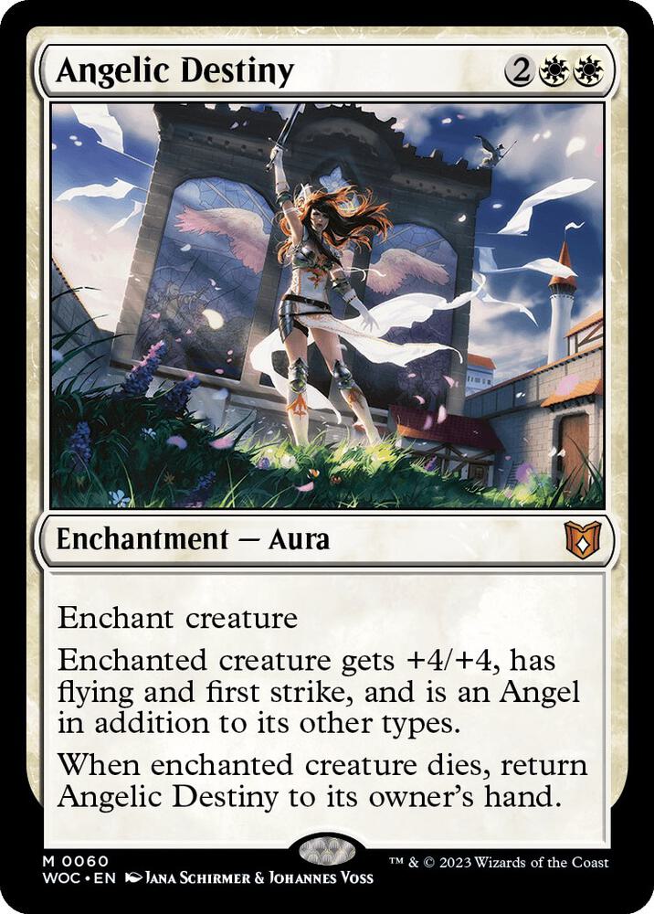Angelic Destiny [Commander: Wilds of Eldraine] 60