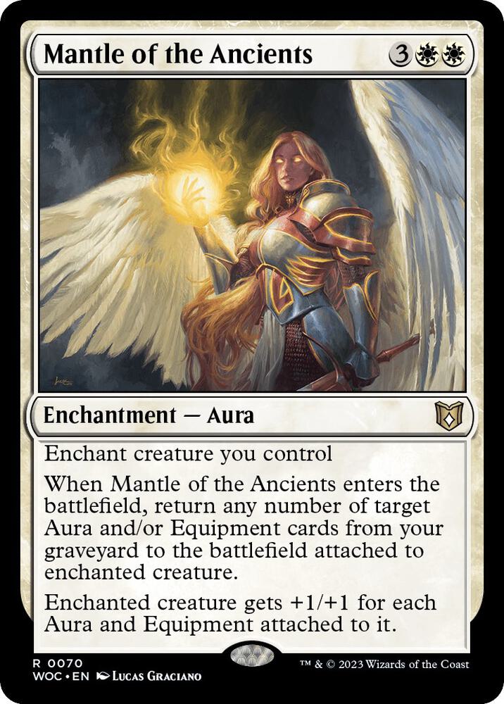 Mantle of the Ancients [Commander: Wilds of Eldraine] 70