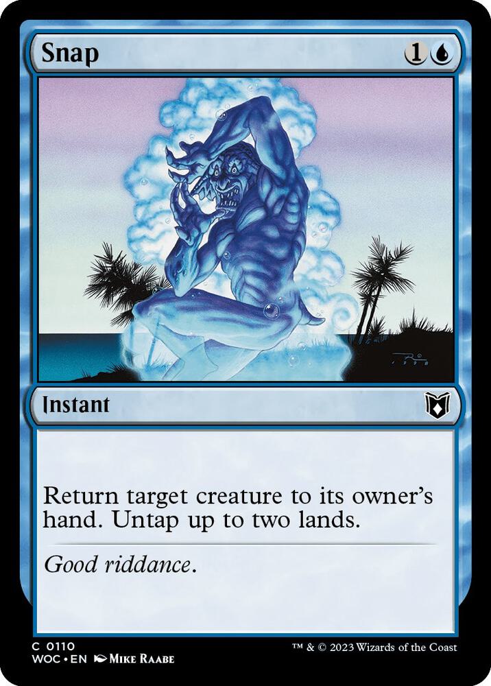 Snap [Commander: Wilds of Eldraine] 110