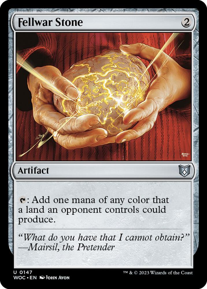 Fellwar Stone [Commander: Wilds of Eldraine] 147