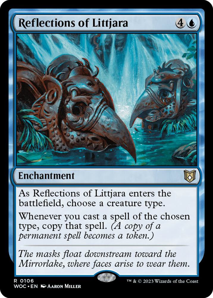 Reflections of Littjara [Commander: Wilds of Eldraine] 106