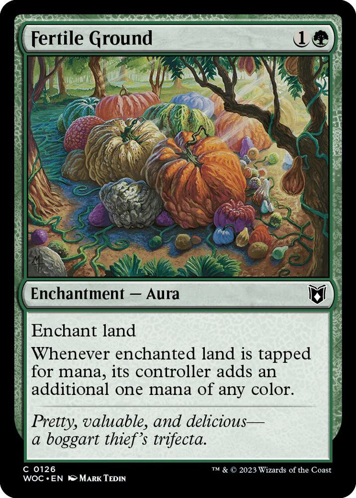 Fertile Ground [Commander: Wilds of Eldraine] 126