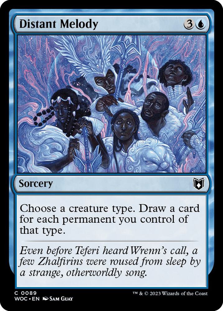 Distant Melody [Commander: Wilds of Eldraine] 89