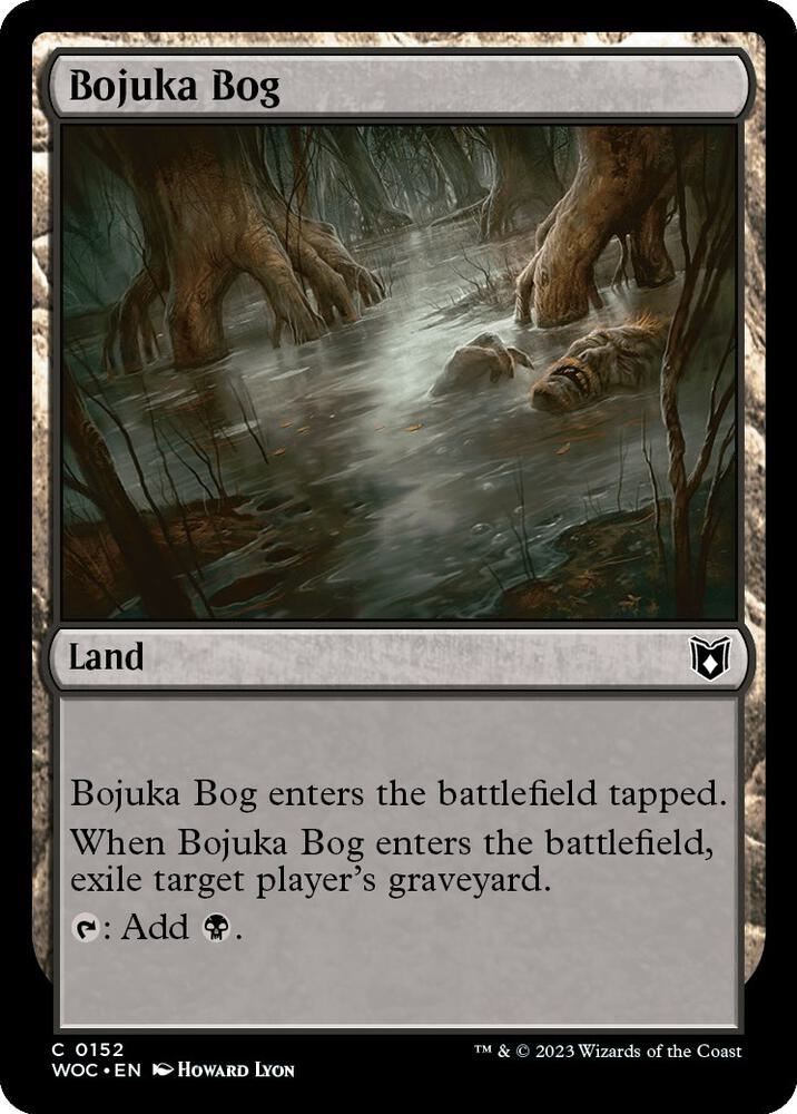 Bojuka Bog [Commander: Wilds of Eldraine] 152