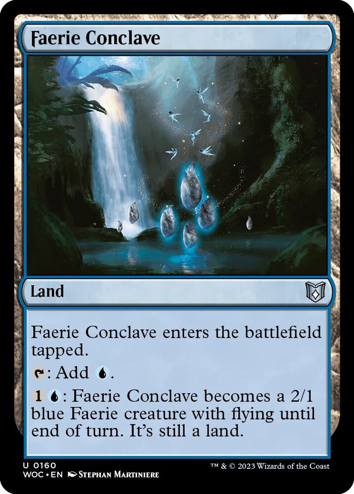 Faerie Conclave [Commander: Wilds of Eldraine] 160