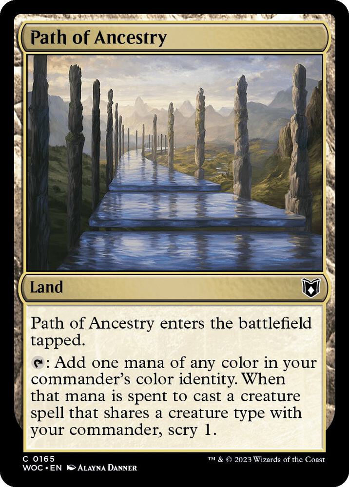 Path of Ancestry [Commander: Wilds of Eldraine] 165