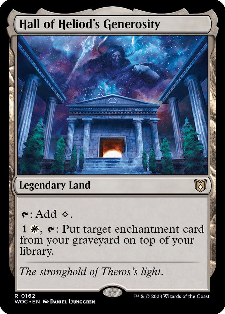 Hall of Heliod's Generosity [Commander: Wilds of Eldraine] 162