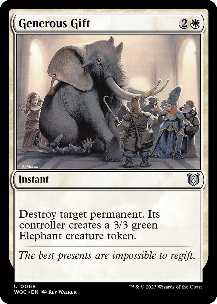 Generous Gift [Commander: Wilds of Eldraine] 68