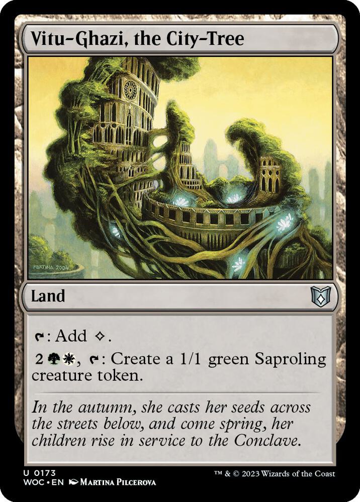 Vitu-Ghazi, the City-Tree [Commander: Wilds of Eldraine] 173