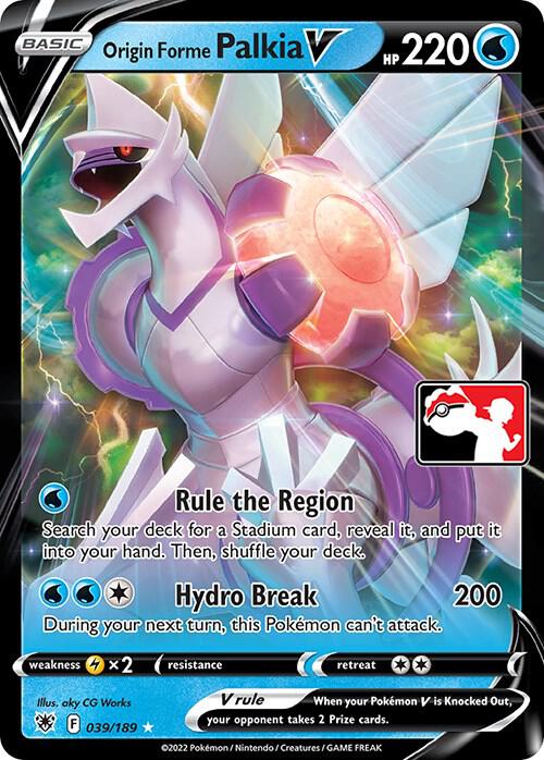 Origin Forme Palkia V [Prize Pack Series Cards] 039/189