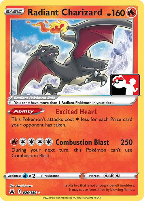 Radiant Charizard [Prize Pack Series Cards] 020/159