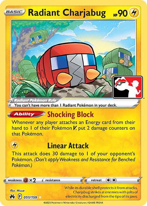 Radiant Charjabug [Prize Pack Series Cards] 051/159