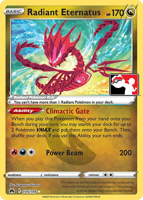 Radiant Eternatus [Prize Pack Series Cards] 105/159