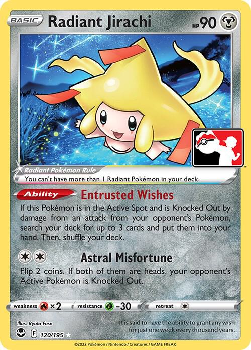 Radiant Jirachi [Prize Pack Series Cards] 120/195