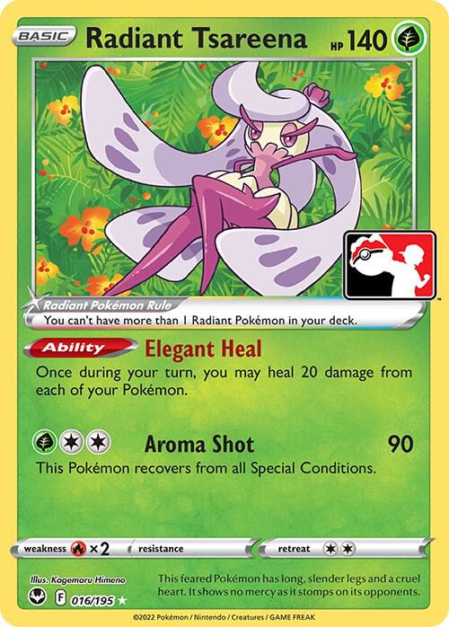 Radiant Tsareena [Prize Pack Series Cards] 016/195