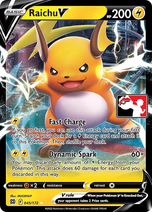 Raichu V [Prize Pack Series Cards] 045/172