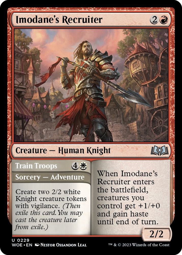 Imodane's Recruiter [Wilds of Eldraine] 229