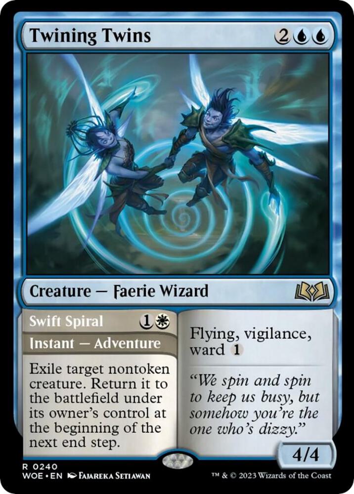 Twining Twins [Wilds of Eldraine] 240