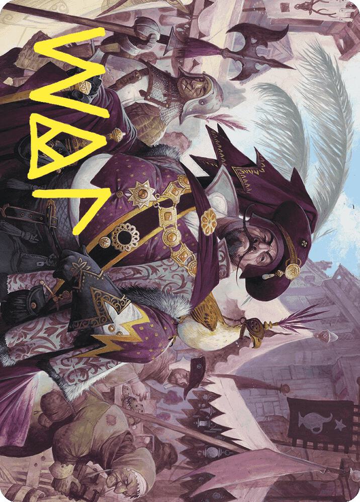 Discerning Financier Art Card (Gold-Stamped Signature) [Art Series: Wilds of Eldraine] 2