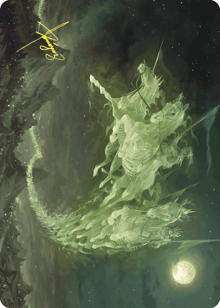 Moonshaker Cavalry Art Card (Gold-Stamped Signature) [Art Series: Wilds of Eldraine] 5