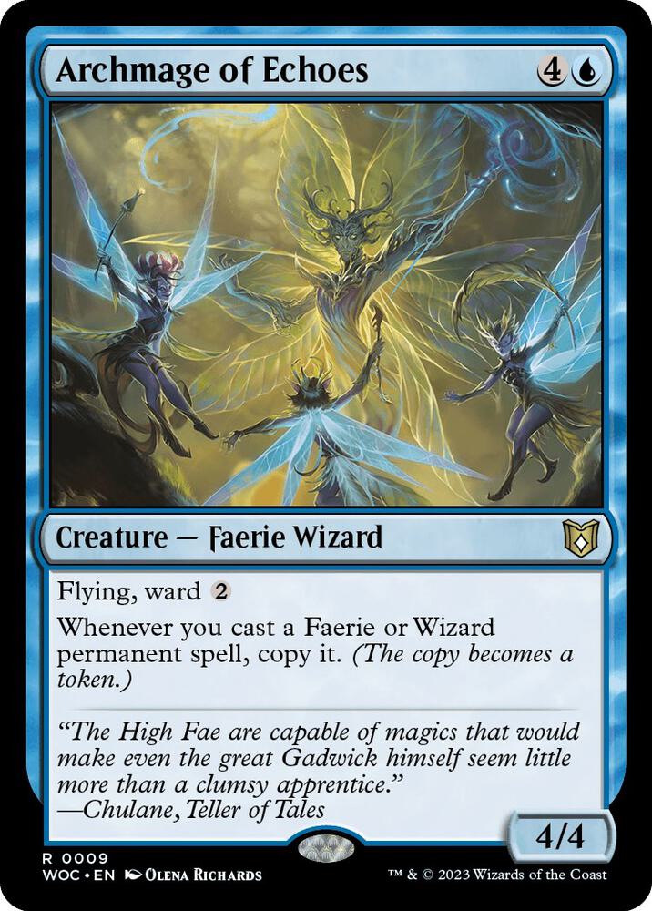 Archmage of Echoes [Commander: Wilds of Eldraine] 9