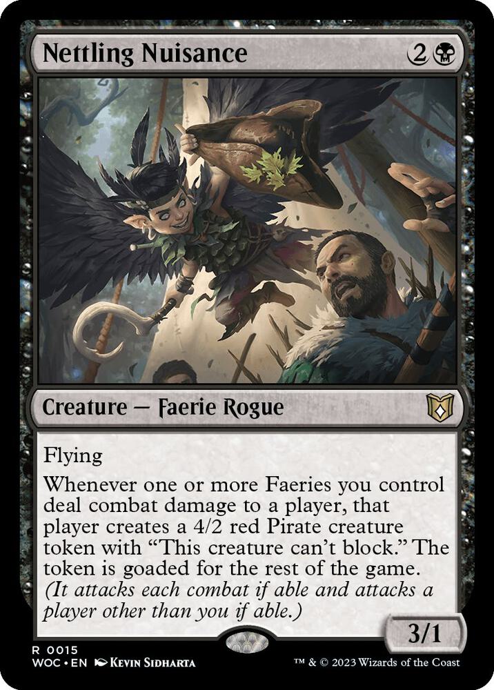 Nettling Nuisance [Commander: Wilds of Eldraine] 15