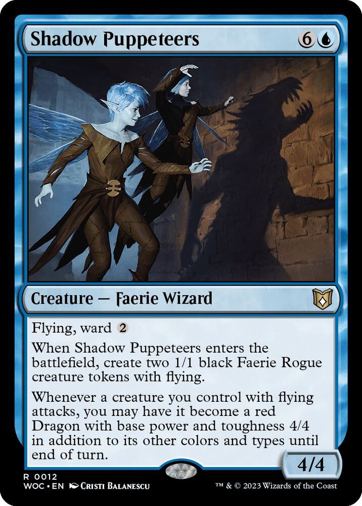 Shadow Puppeteers [Commander: Wilds of Eldraine] 12