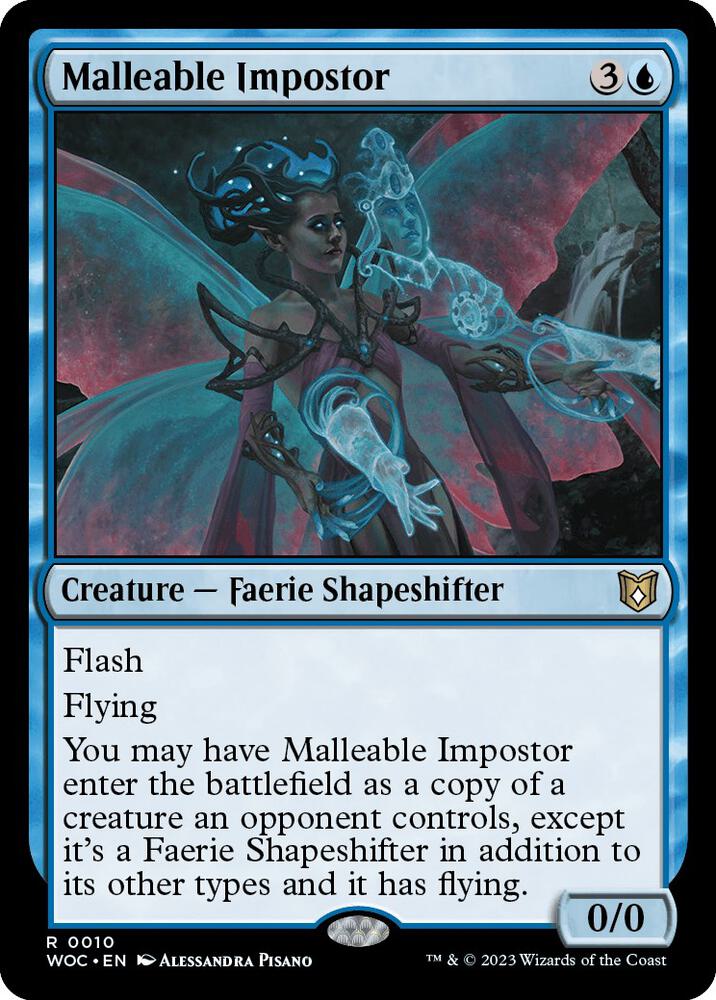 Malleable Impostor [Commander: Wilds of Eldraine] 10