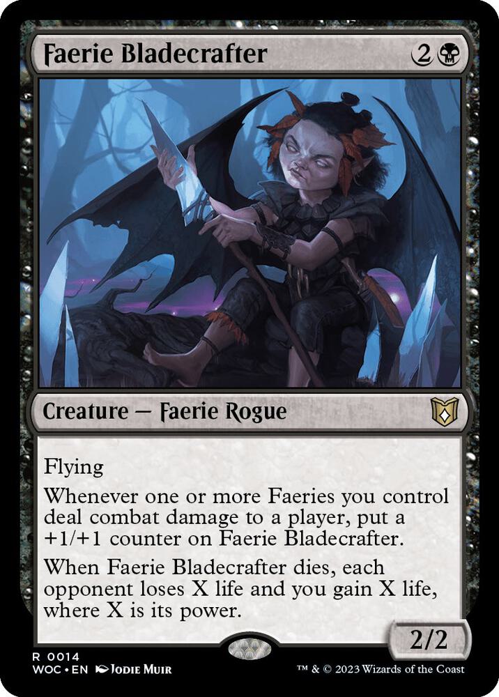 Faerie Bladecrafter [Commander: Wilds of Eldraine] 14