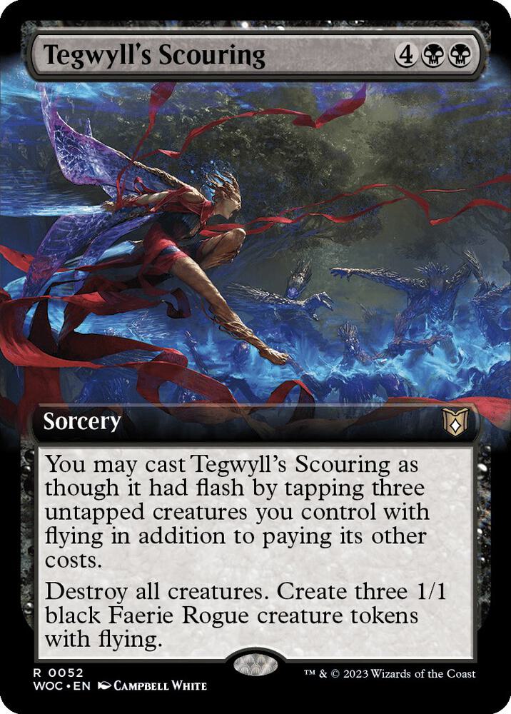 Tegwyll's Scouring (Extended Art) [Commander: Wilds of Eldraine] 52