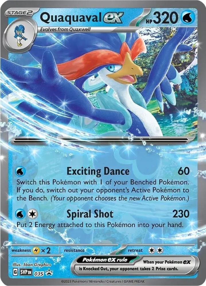 Quaquaval ex - 035 [SV: Scarlet & Violet Promo Cards] 035
