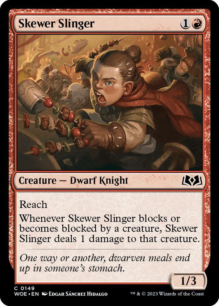 Skewer Slinger [Wilds of Eldraine] 149