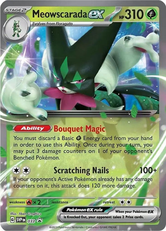 Meowscarada ex - 033 [SV: Scarlet & Violet Promo Cards] 033