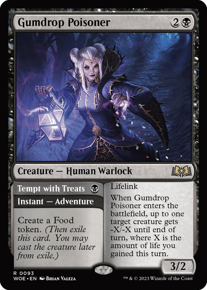 Gumdrop Poisoner [Wilds of Eldraine] 93
