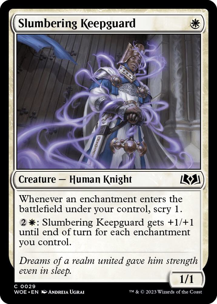 Slumbering Keepguard [Wilds of Eldraine] 29