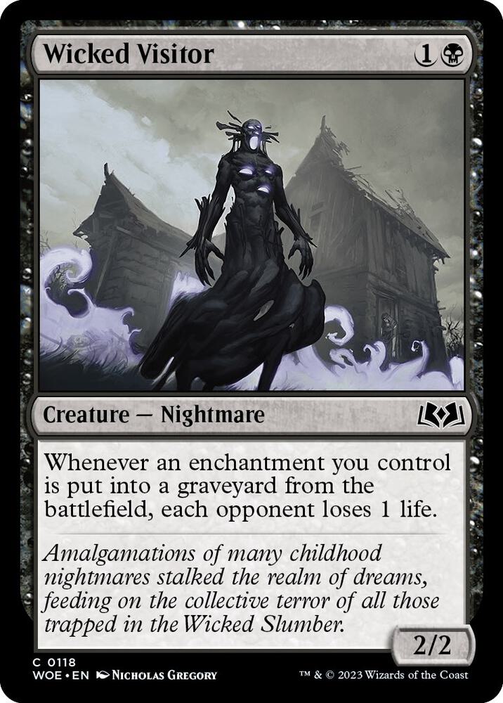 Wicked Visitor [Wilds of Eldraine] 118