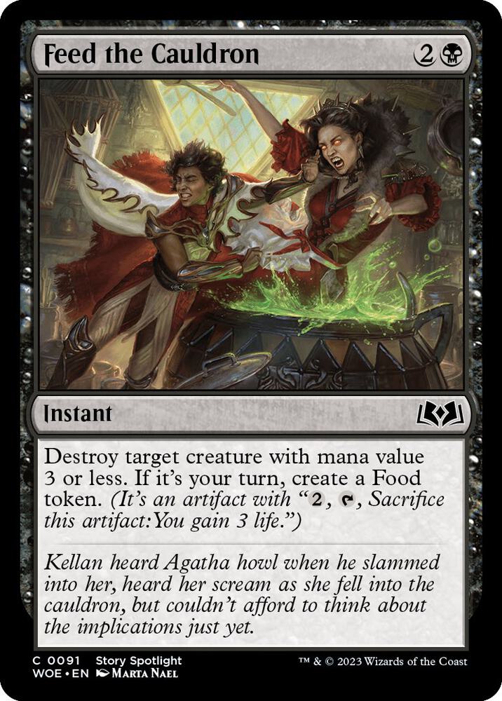 Feed the Cauldron [Wilds of Eldraine] 91
