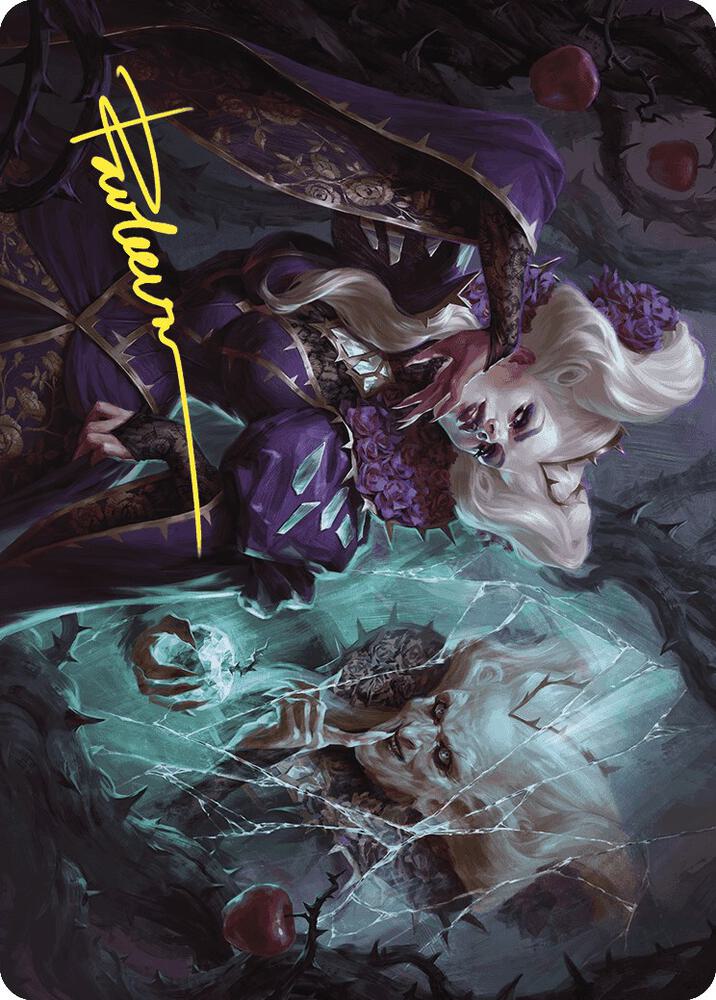 Conceited Witch Art Card (Gold-Stamped Signature) [Art Series: Wilds of Eldraine] 11