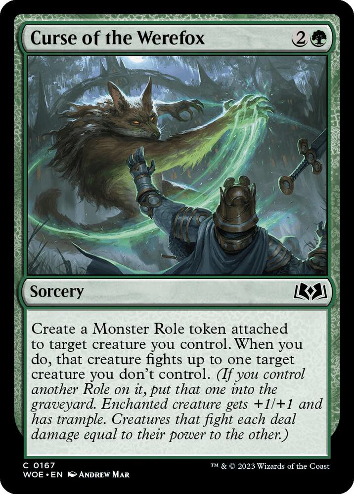 Curse of the Werefox [Wilds of Eldraine] 167