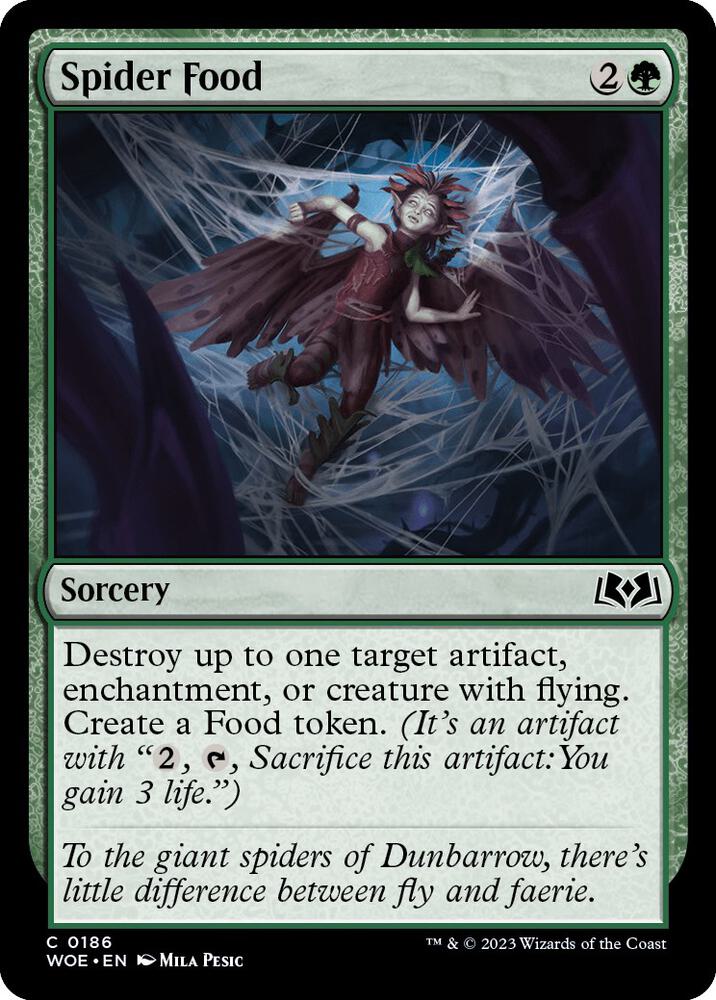 Spider Food [Wilds of Eldraine] 186