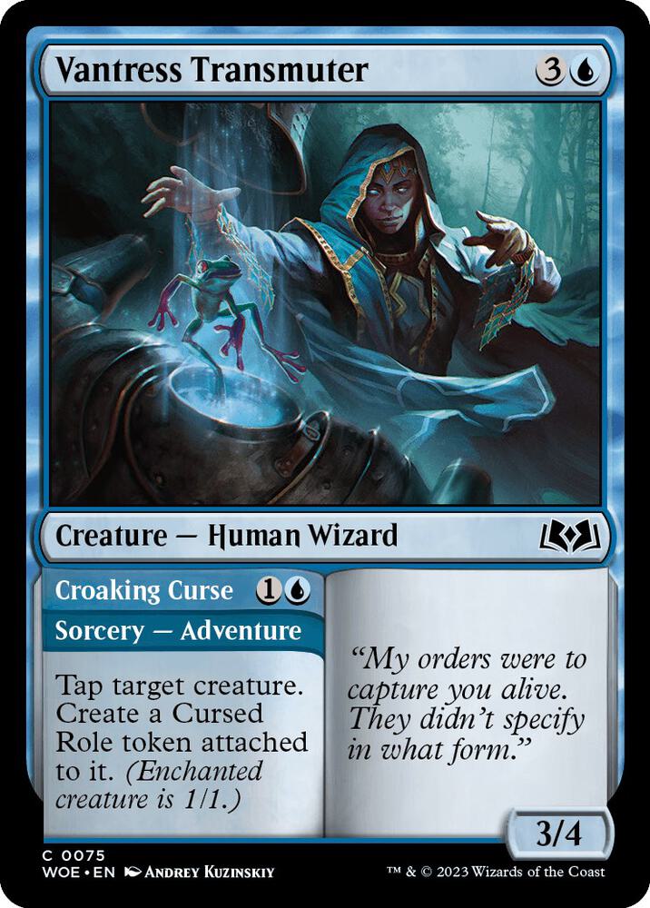 Vantress Transmuter [Wilds of Eldraine] 75
