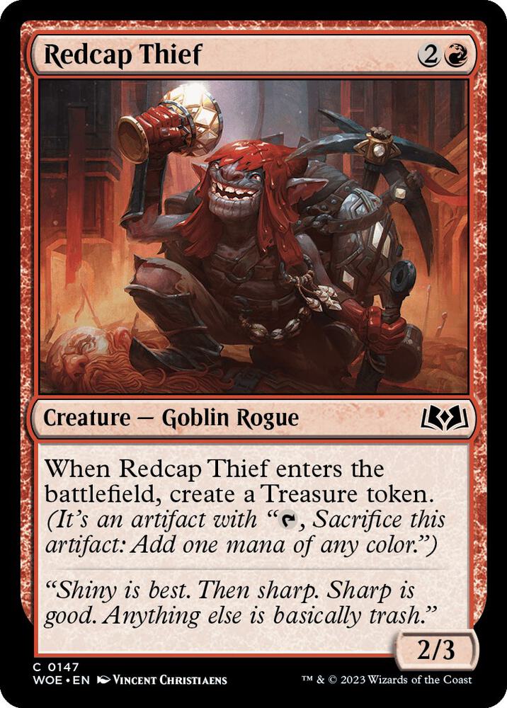 Redcap Thief [Wilds of Eldraine] 147