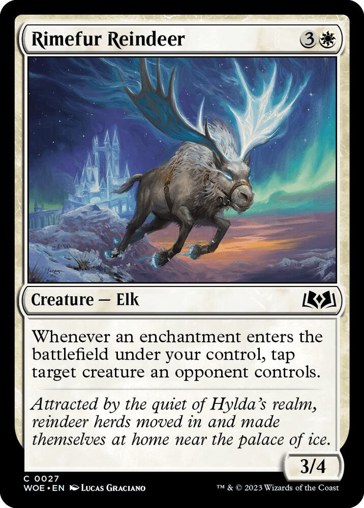 Rimefur Reindeer [Wilds of Eldraine] 27