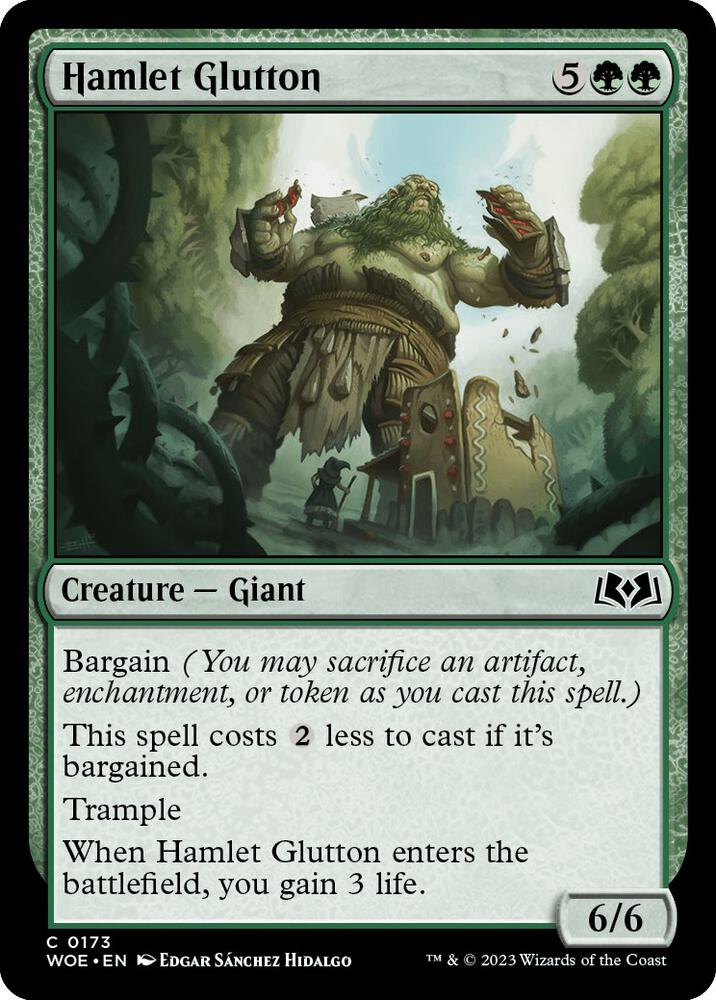 Hamlet Glutton [Wilds of Eldraine] 173